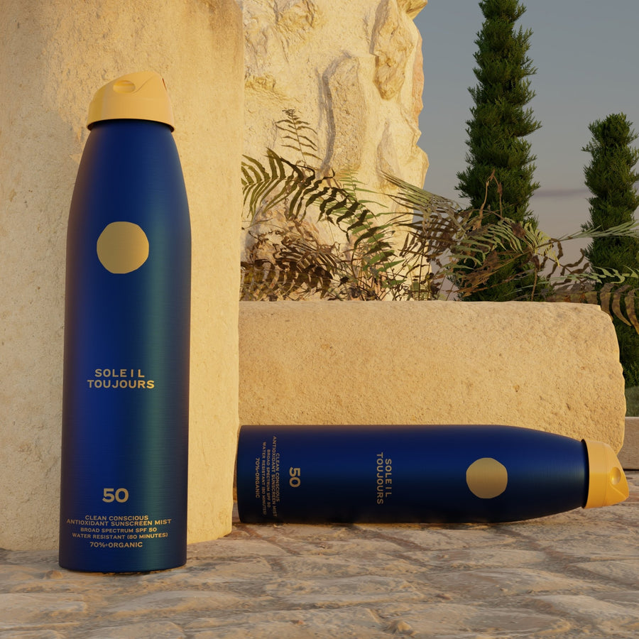 Clean Conscious Antioxidant Sunscreen Mist SPF 50 - savin'skin